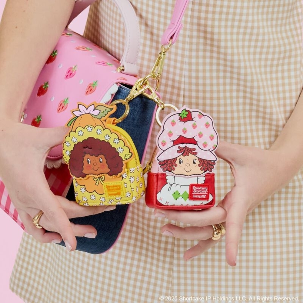 Strawberry Shortcake & Friends Lemon Meringue Mini Backpack Keychain Charm - Picture 3 of 4